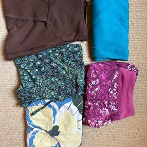 Lot of 5 Patagonia Items: Nine Trails, Capaline, Lithia & Vitaliti Skirts